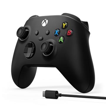 XBOX 無線控制器 磨砂黑 + USB-C纜線