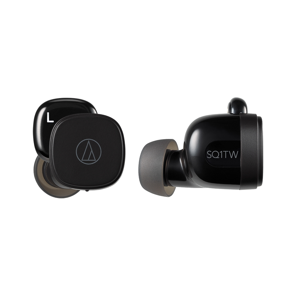 Audio-Technica鐵三角 真無線耳機-黑