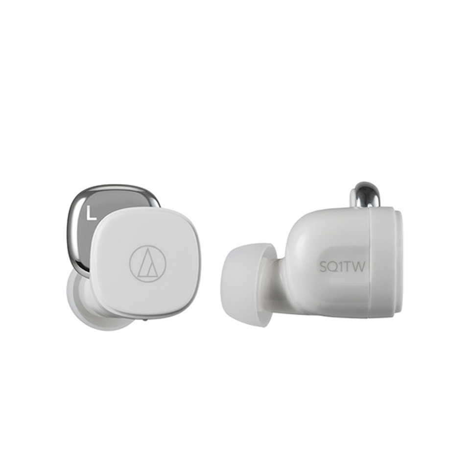 Audio-Technica鐵三角 真無線耳機-白