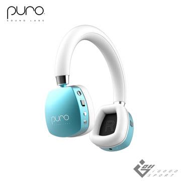 Puro Quiets 降噪無線兒童耳機-薄荷藍