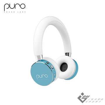 Puro BT2200s無線兒童耳機-薄荷藍