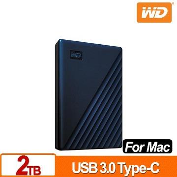 WD威騰 My Passport for Mac 2.5吋 2TB 行動硬碟