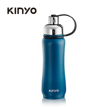耐嘉KINYO 304不鏽鋼500ml保溫運動水壺
