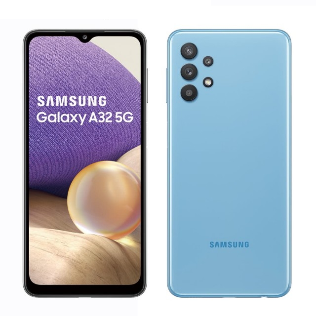 SAMSUNG Galaxy A32 5G 4G&#47;64G 晶藍豆豆