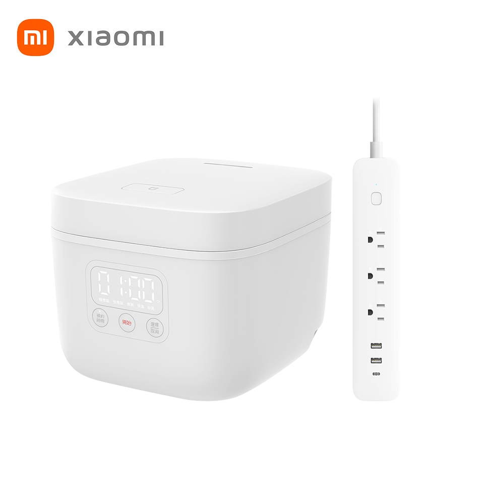 【超值組合】米家電子鍋 mini+ Xiaomi 智慧延長線 20W 快充版