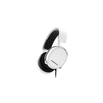 SteelSeries Arctis 3 電競耳機-白