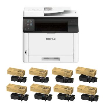 【優惠組合】FUJIFILM Apeos C325 dw 彩色雷射複合機+四色碳粉匣*2組