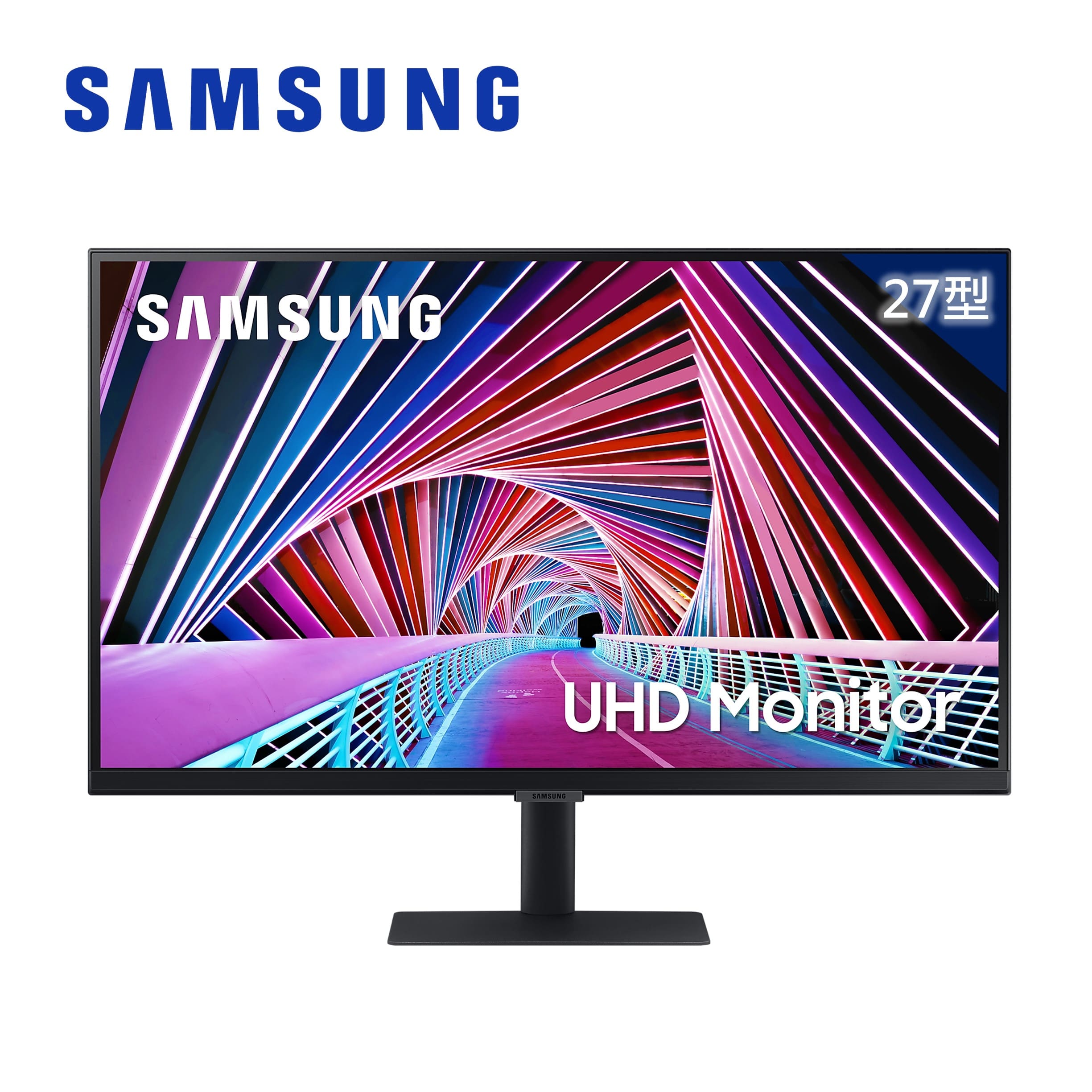 三星 SAMSUNG 27型 4K UHD 高解析度 S7 平面顯示器