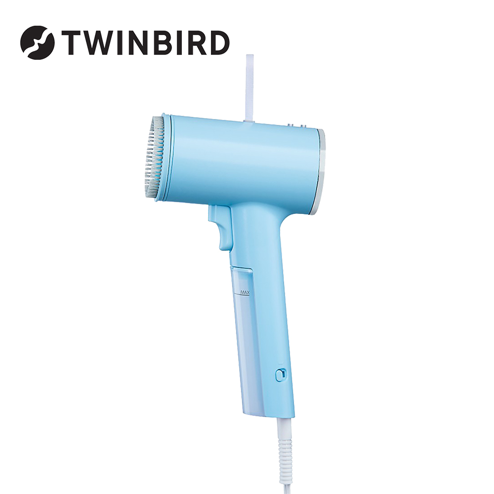 Twinbird 美型蒸氣掛燙機 (藍)