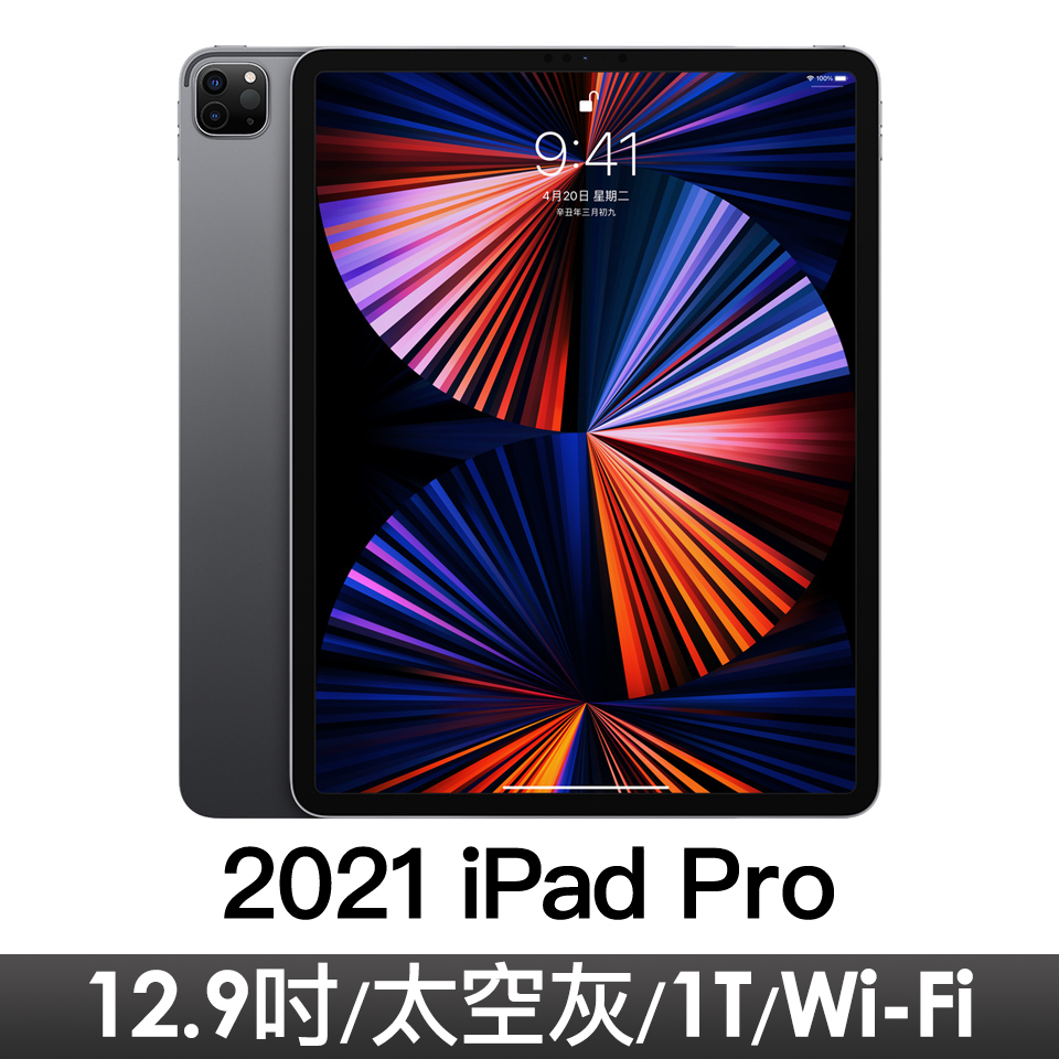 iPad Pro 12.9" Wi-Fi 1TB 太空灰
