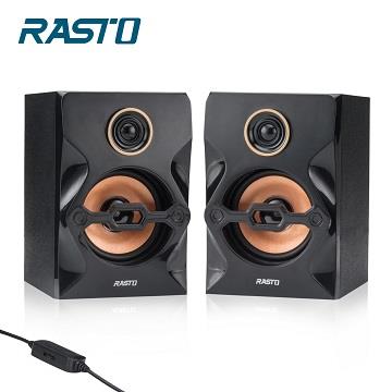 RASTO RD3搖滾爵士2.0聲道多媒體喇叭
