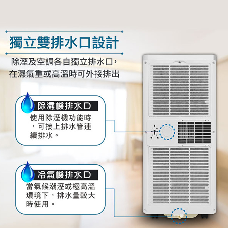 東元 8000BTU六合一移動式冷氣 - 細節圖 4