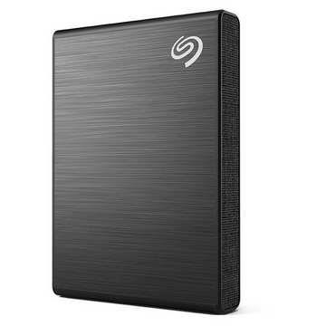 (福利品) Seagate 500GB One Touch SSD 硬碟 高速版-黑