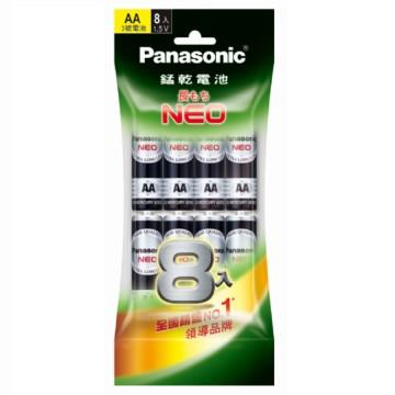 國際牌Panasonic 錳乾電池3號8入