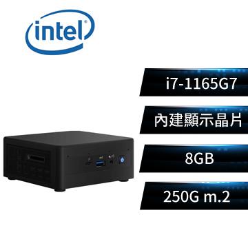 Intel NUC平台[沙漠戰神]i7四核迷你電腦(i7-1165G7/8G/250G)