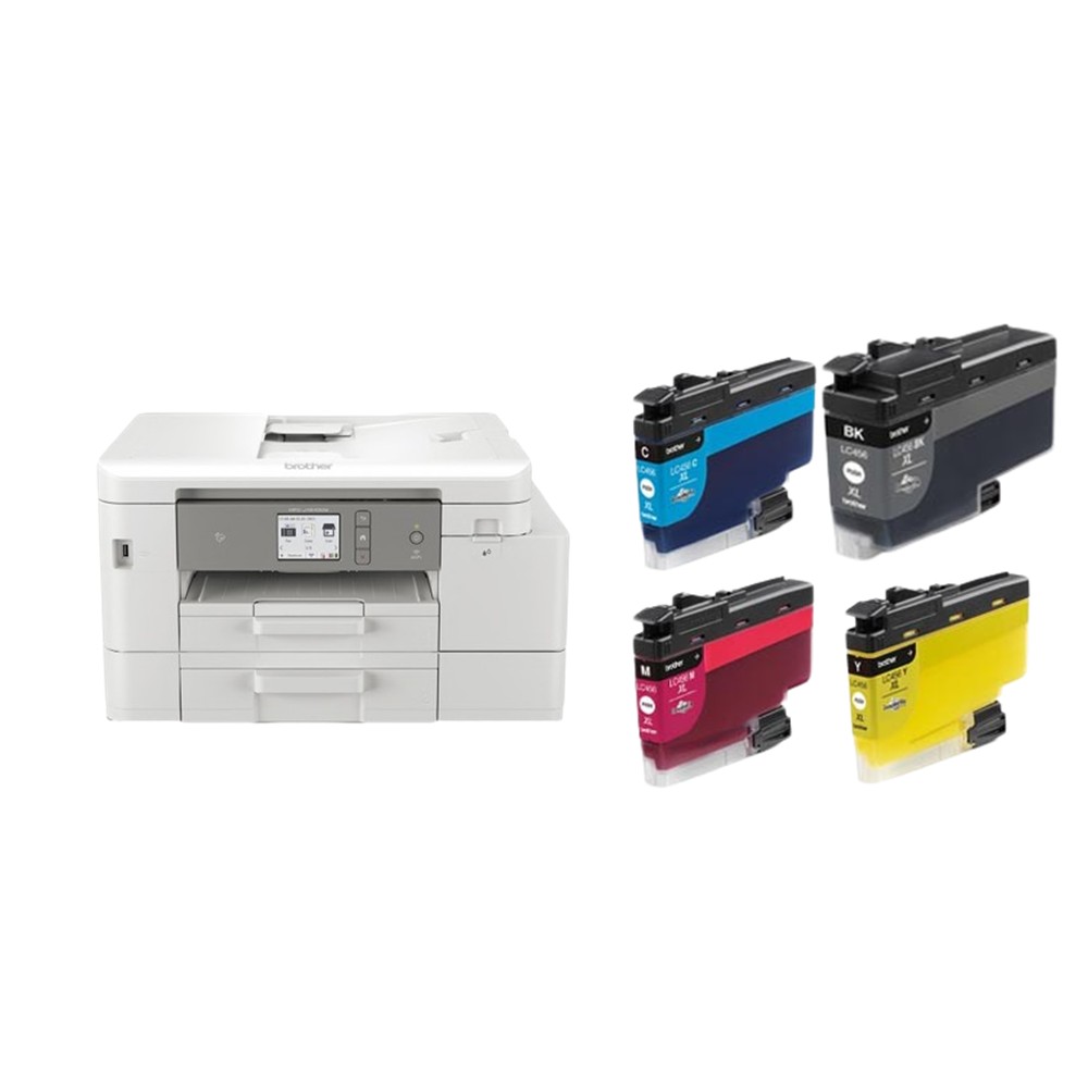Brother MFC-J4540DW 雙面雙紙匣事務機+四色高容量墨水匣x3組
