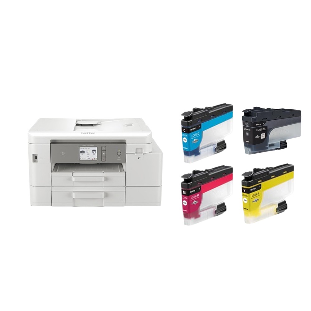 Brother MFC-J4540DW 雙面雙紙匣事務機+四色墨水匣x3組
