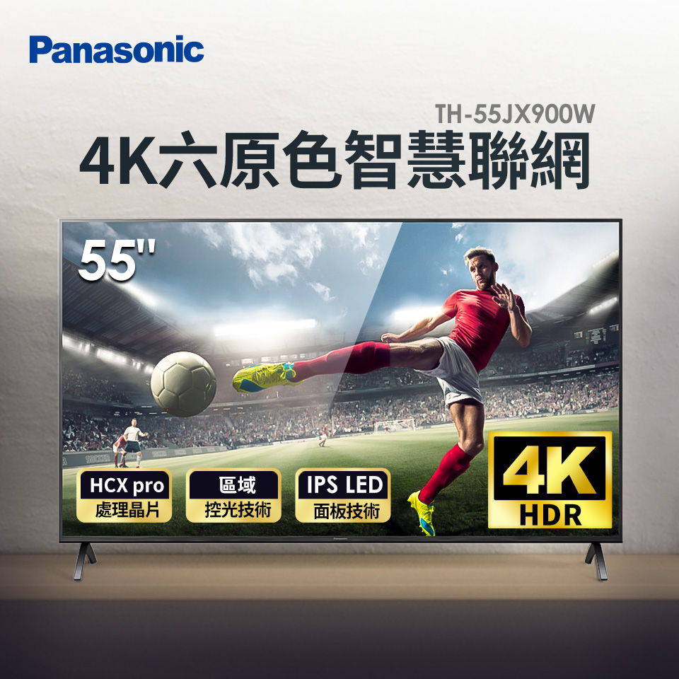 (展示品)國際Panasonic 55型 4K六原色智慧聯網顯示器