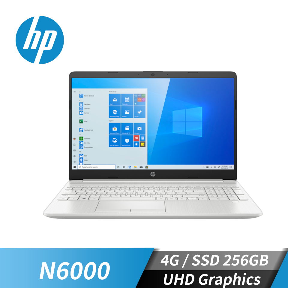 惠普 HP 15S 筆記型電腦 15.6&#034; (N6000&#47;4GB&#47;256GB&#47;Intel UHD Graphics&#47;W11)星河銀