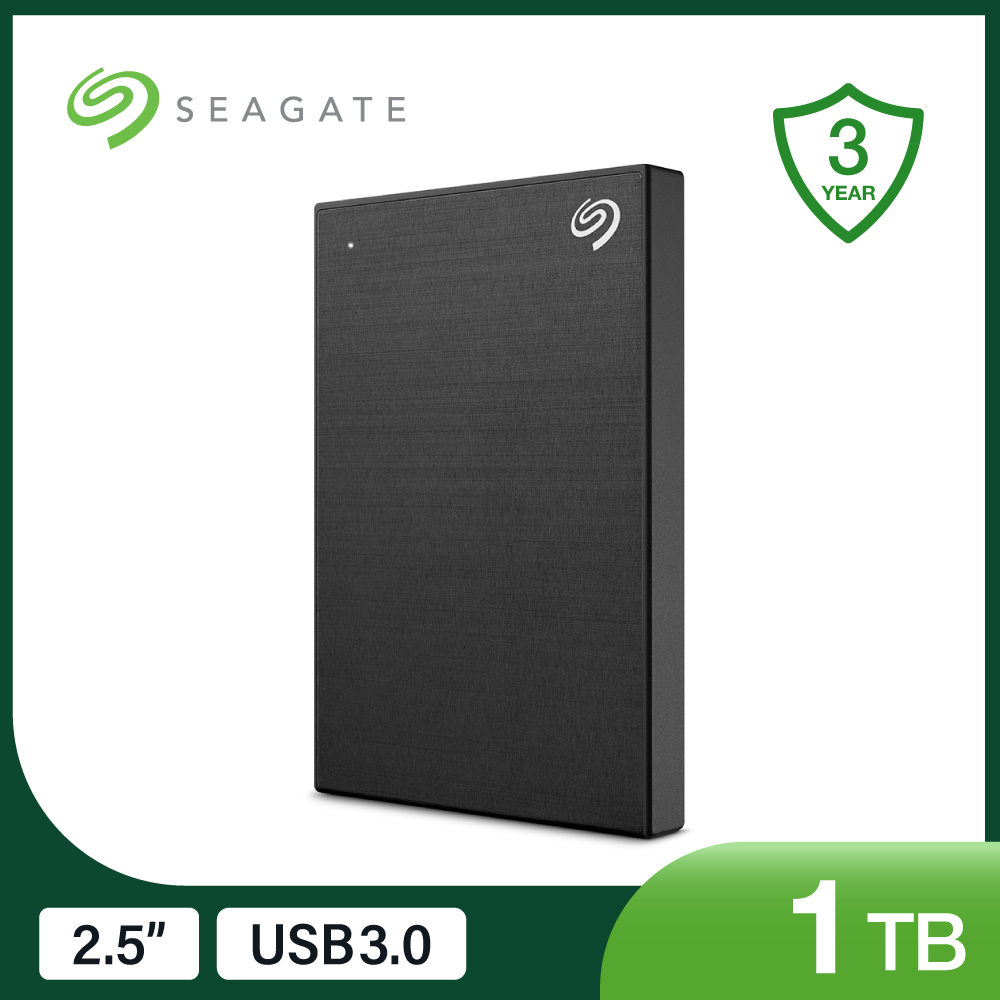 Seagate 1TB One Touch HDD 行動硬碟-黑