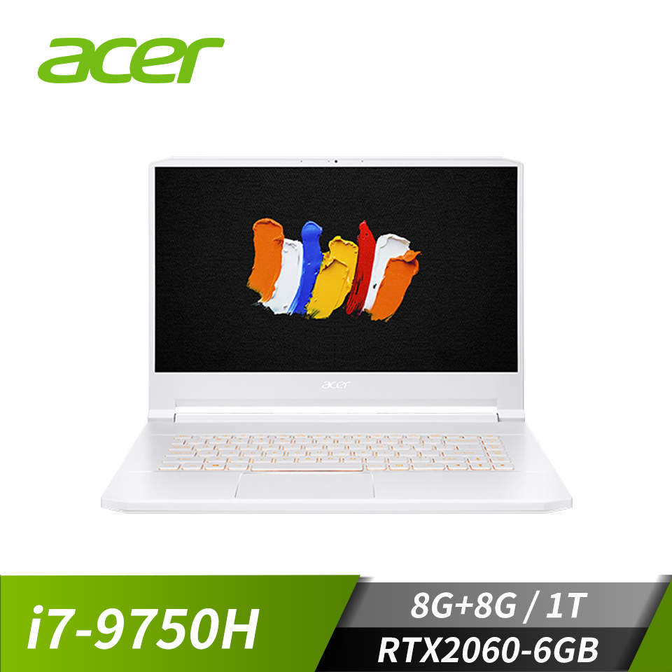 宏碁 ACER ConceptD 7 筆記型電腦 15.6" (i7-9750H/8+8GB/1TB/RTX2060-6GB/W10)
