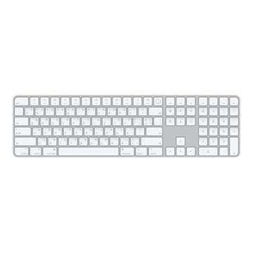 含 Touch ID 和數字鍵盤的巧控鍵盤，適用於配備 Apple 晶片的 Mac 機型- 中文 (注音)
