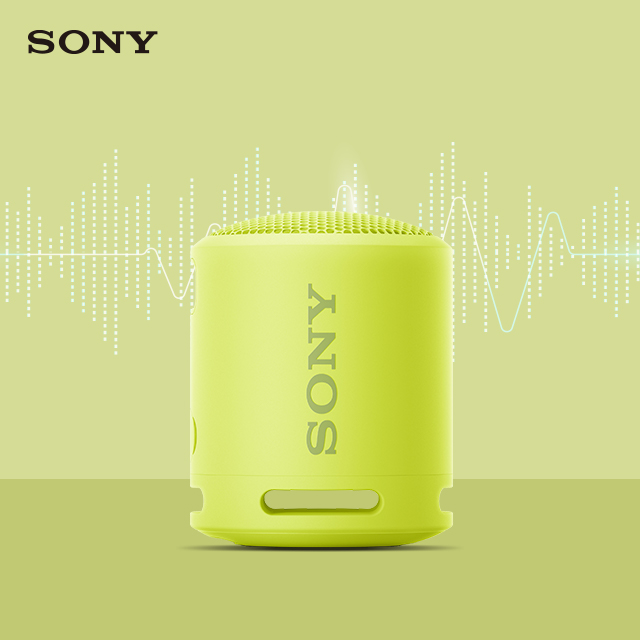 索尼SONY 藍牙喇叭-檸檬黃