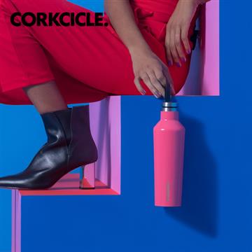 美國CORKCICLE 三層真空易口瓶-烈焰紅