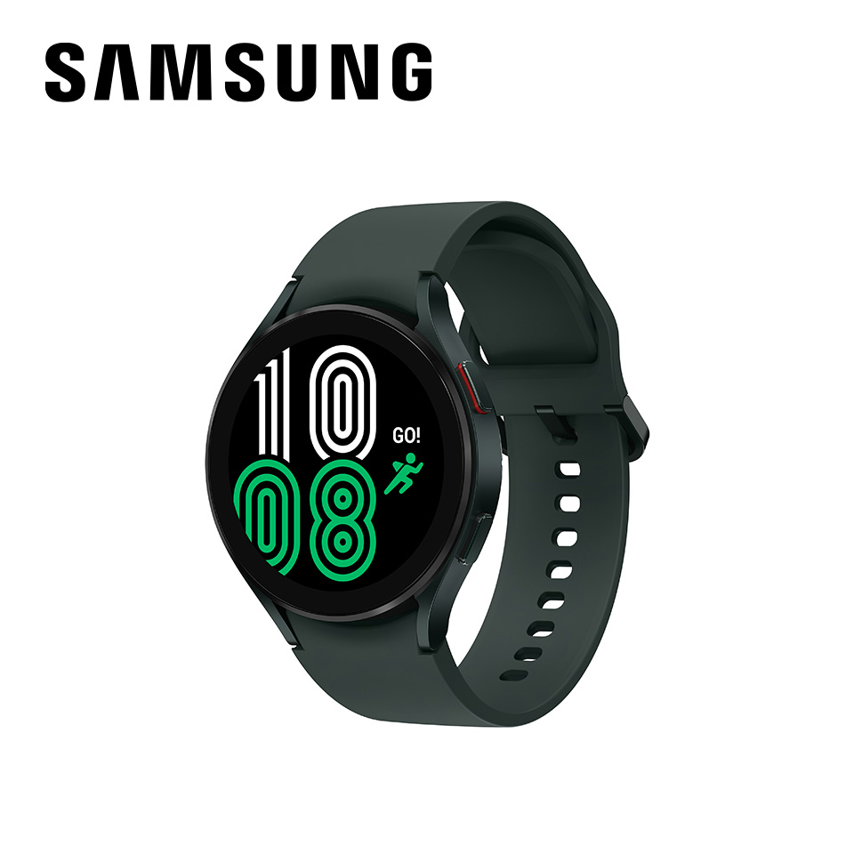 SAMSUNG Galaxy Watch4 44mm 冷杉綠 藍牙｜可偵測心率.血壓.血氧