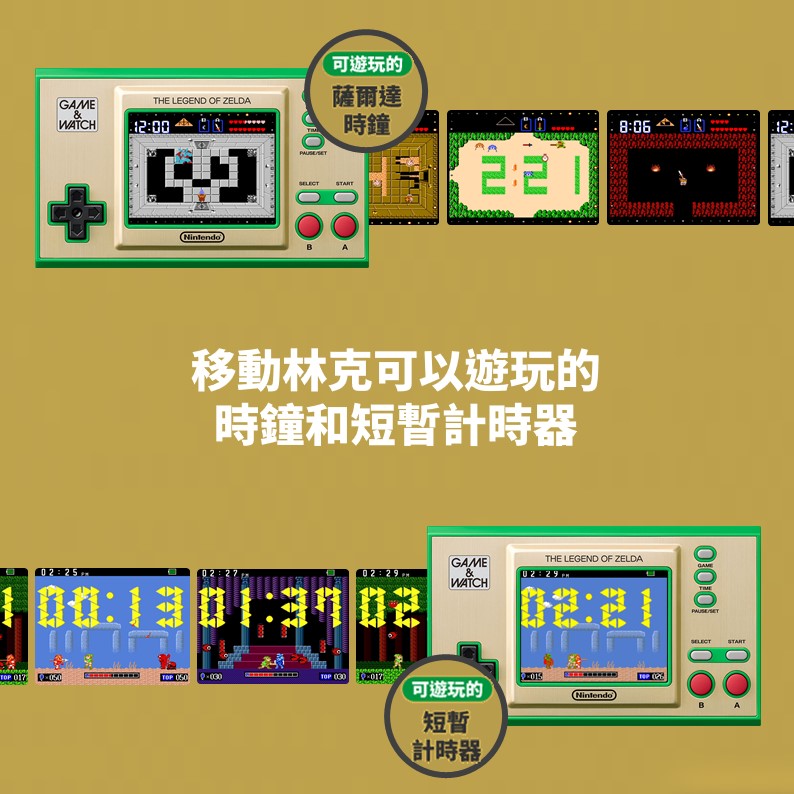 Nintendo Game & Watch 攜帶型遊戲機 薩爾達傳說 - 細節圖 1