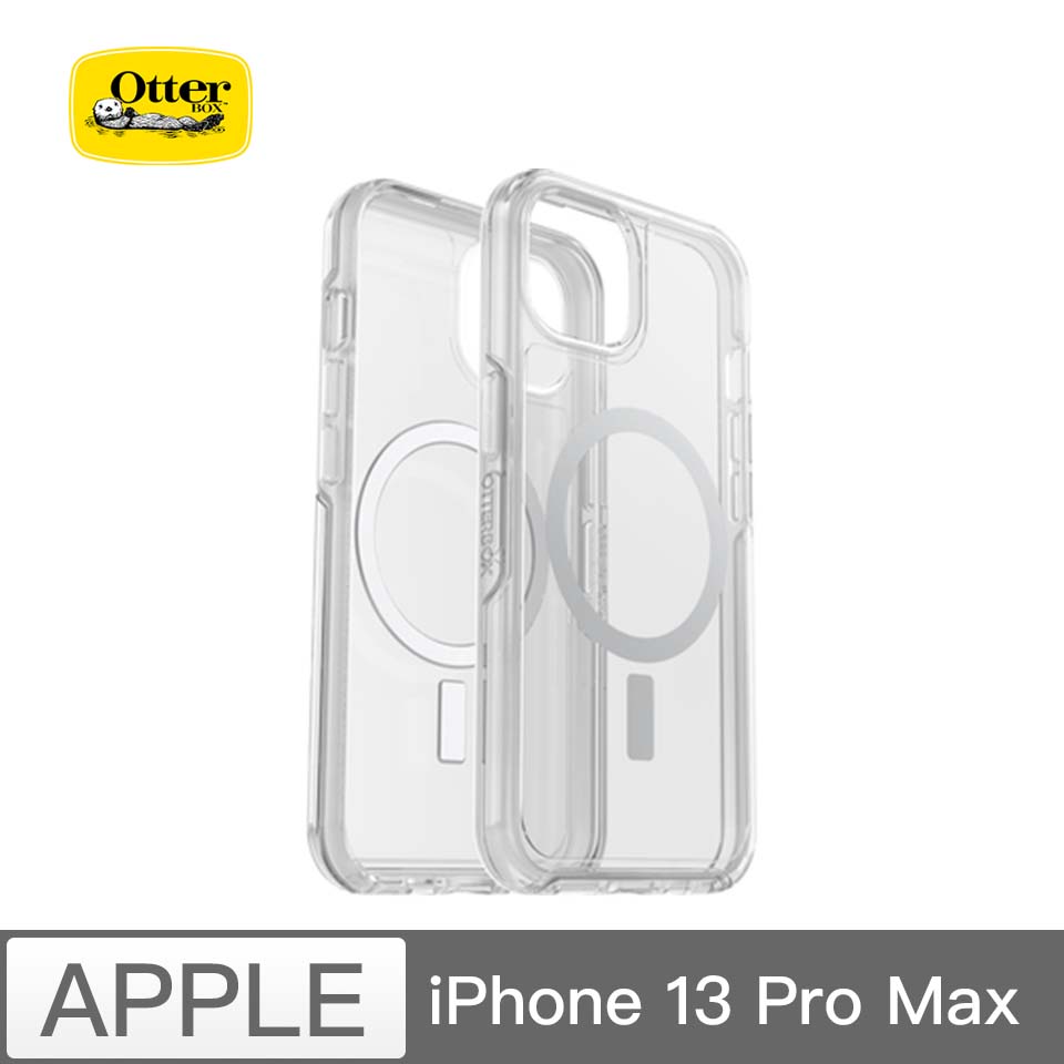 Otterbox iPhone 13 Pro Max Symmetry+ 炫彩幾何系列抗菌保護殼 (附MagSafe) 海軍藍