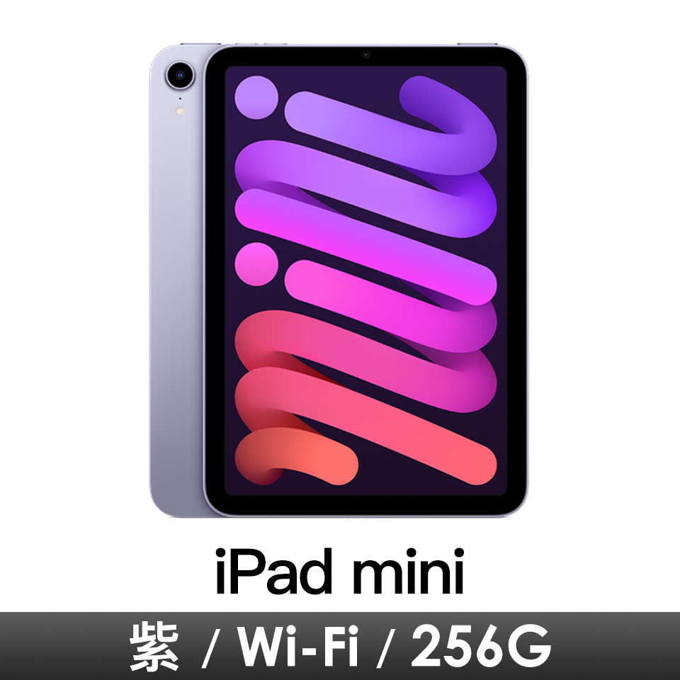 iPad mini 8.3吋 Wi-Fi 256GB-紫色