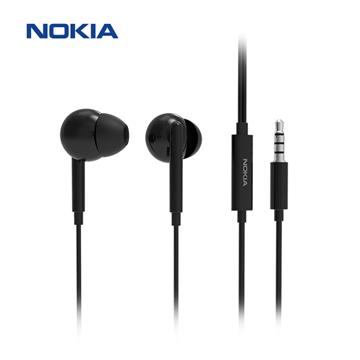 NOKIA E2102A入耳式耳機-黑