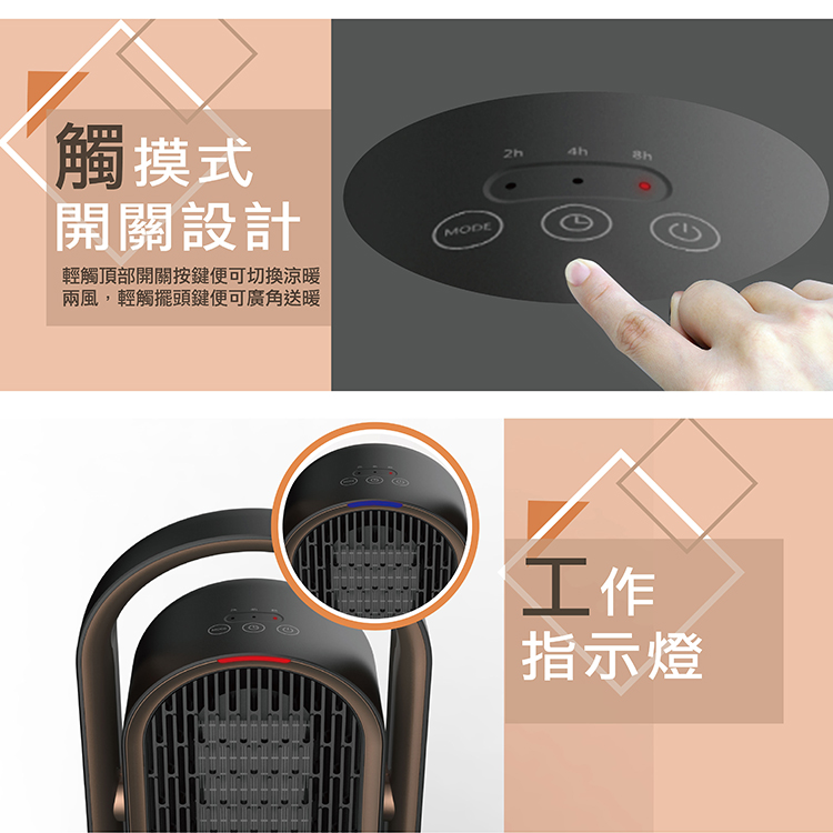 HERAN 禾聯陶瓷電暖器 - 細節圖 3