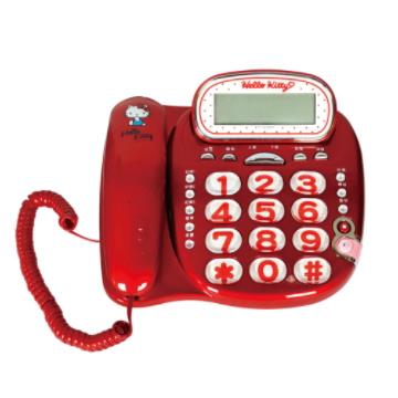 &#091;福利品&#093;Hello Kitty 來電顯示有線電話