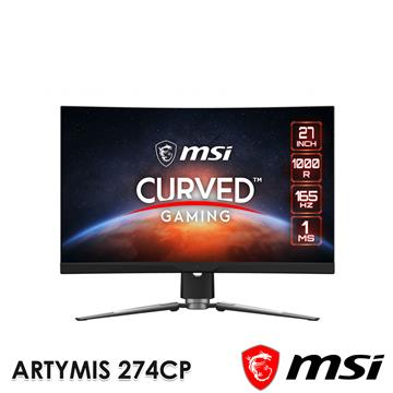 微星 MSI MAG ARTYMIS 274CP 曲面電競螢幕 27&#034;