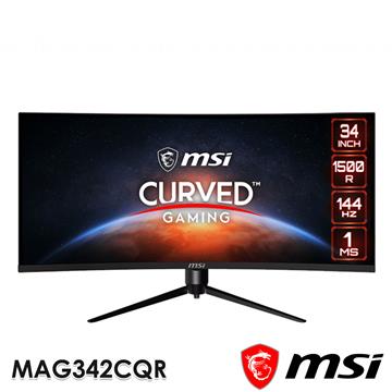 微星 MSI Optix MAG342CQR 曲面電競螢幕 34&#034;