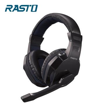 RASTO RS34黑武士電競頭戴耳機麥克風