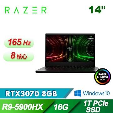 雷蛇 Razer BLADE 14 電競筆記型電腦 14" (R9-5900HX/16GB/1TB/GeForce3070-8G/W10)