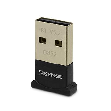 Esense D852藍牙迷你接收器50米 V5.2 EDR