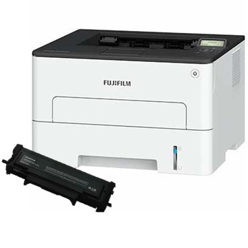 【超值組】FUJIFILM APP 3410SD 黑白雷射無線印表機+標準容量黑色碳粉匣(3K)