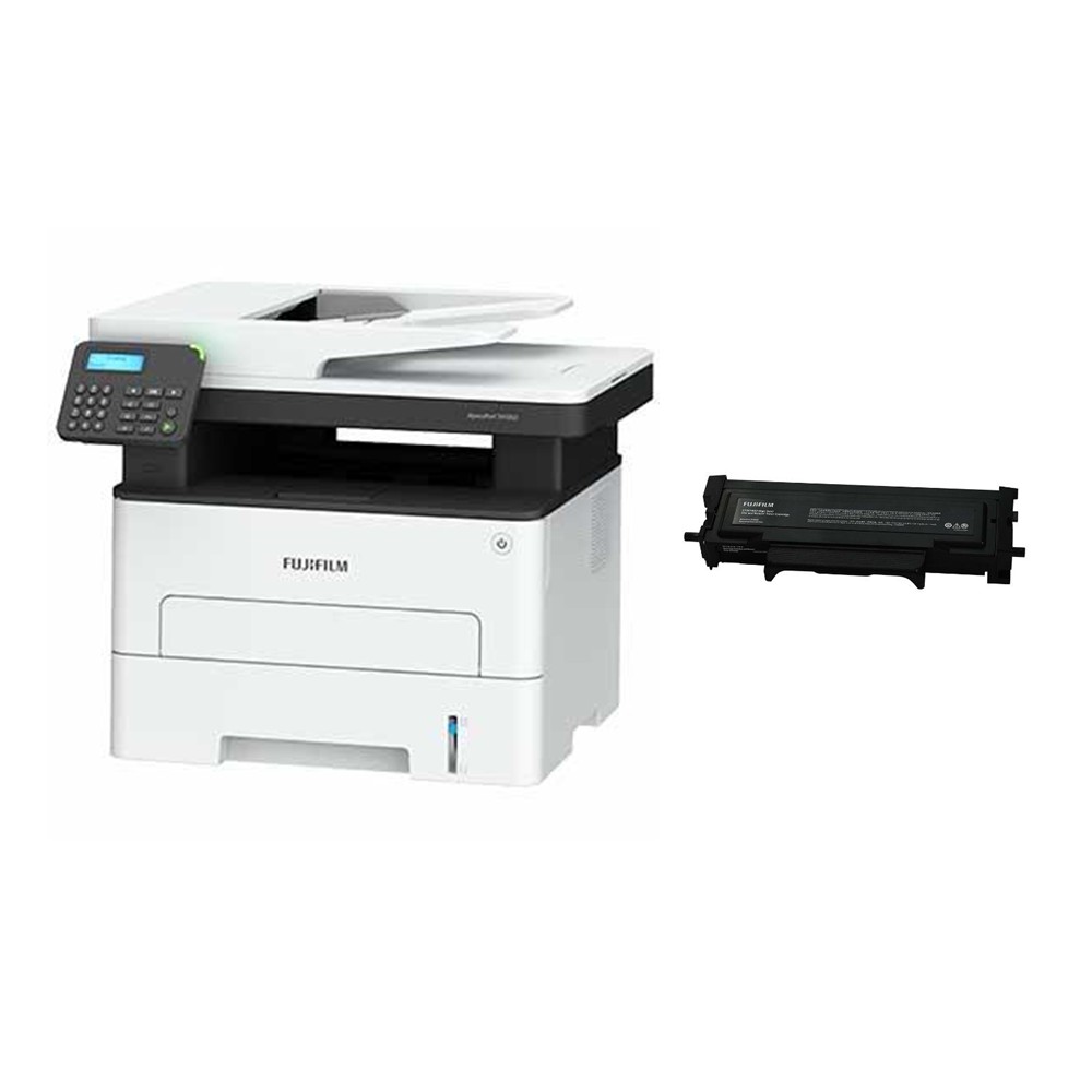 FUJIFILM ApeosPort 3410SD 黑白雷射多功能複合機+標準容量黑色碳粉匣(3K)