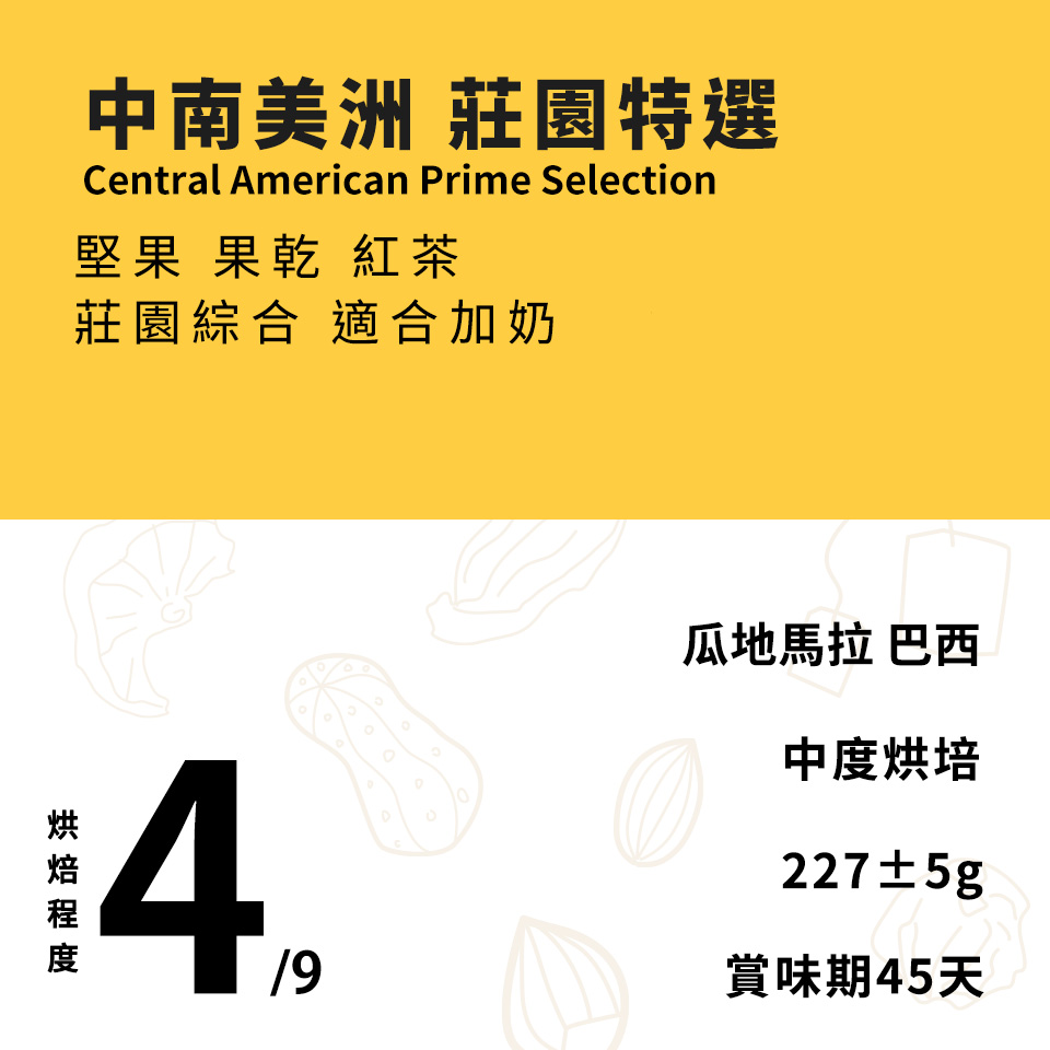 金鑛精品咖啡豆-中南美洲莊園特選 - 細節圖 1