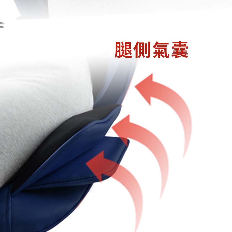 康生 BOSS專用氣壓揉捶全功能按摩椅墊_藍 - 細節圖 4