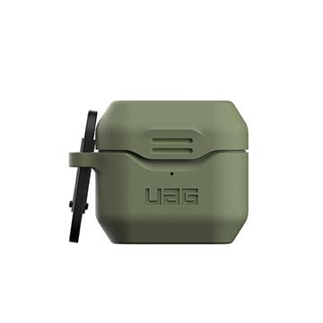 UAG AirPods 3 耐衝擊防塵矽膠保護殼-綠