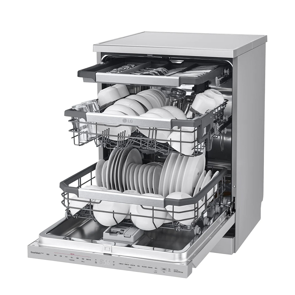 LG Quadwash Steam 上觸控蒸氣洗碗機 - 細節圖 2