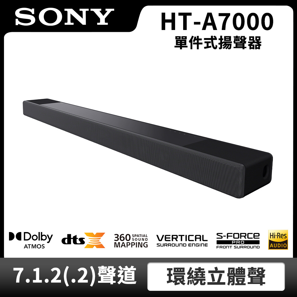 (展示品)SONY 7.1.2聲道杜比全景聲微型劇院