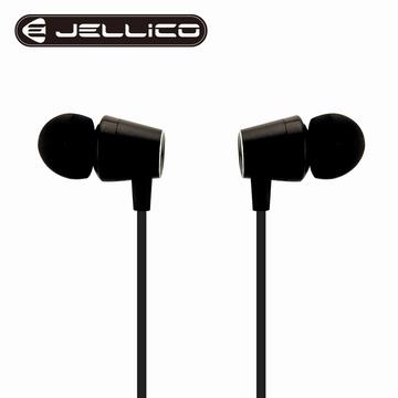 JELLICO電競系列輕巧好音質入耳式耳機-黑