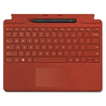 微軟 Microsoft Surface 特製版鍵盤蓋(含第2代手寫筆)緋紅