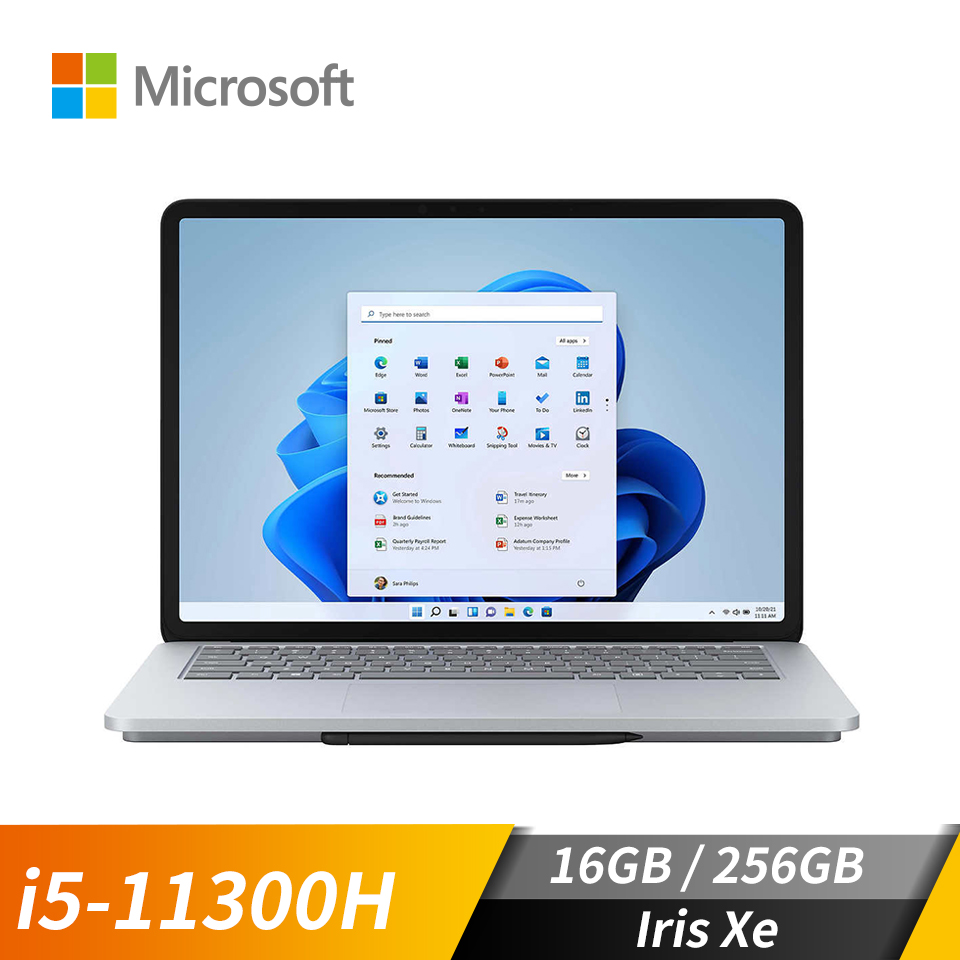 微軟 Microsoft Surface Laptop Studio 14.4" (i5-11300H/16GB/256GB/Iris Xe/W11)白金
